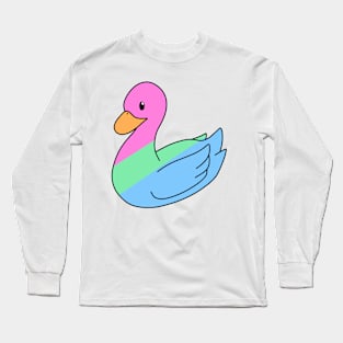 Pastel Polysexual Duck Long Sleeve T-Shirt